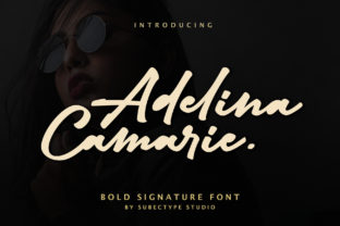 Adelina Camarie: A Script Font for Editorial Impact