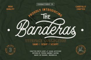 Banderas Font for Professional Branding