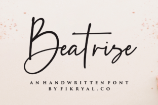 Beatrise: A Modern Script Font for Branding Projects
