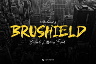 Brushfield Font for Handmade and Commercial Craft Projects
