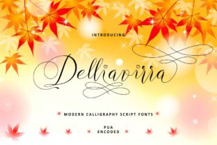 Delliavirra: A Script Font That Elevates Your Digital Brand