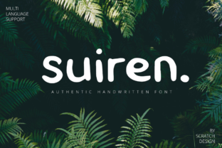 Discovering Suiren: A Handwritten Font for Editorial Magic