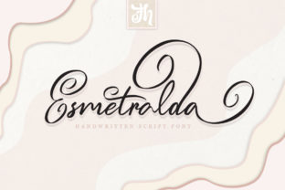 Esmetralda: A Romantic Handwritten Font for Branding Projects