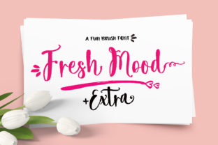Fresh Mood: A Script Font That Breathes Life Into Digital Design