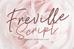 Freville: A Script Font That Elevates Editorial Design