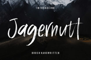 Jagernutt: A Script Font with a Cool Vibe for Modern Typography