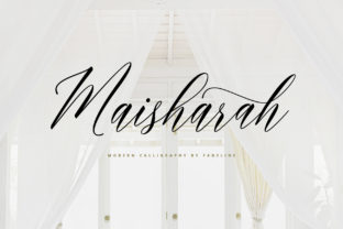 Maisharah Script Font Review for Real Projects