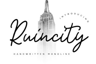 Ruincity: A Font That Speaks in Style