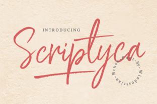 Scriptyca: The Font That Brings Handmade Magic to Life