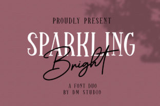 Sparkling Bright Duo: A Font for Editorial Elegance