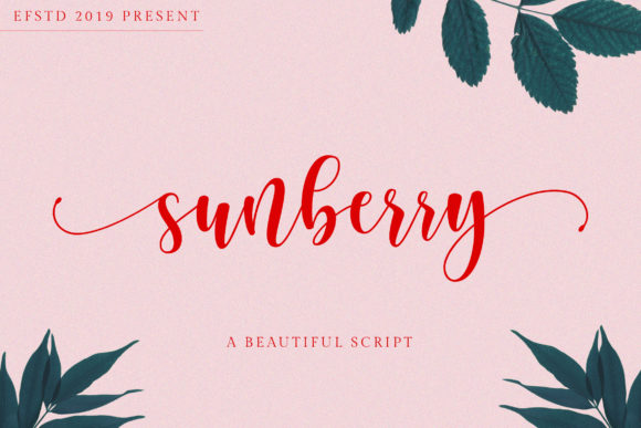 Sunberry: A Charming Handwritten Font for Branding Projects