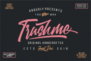 Trushme: The Font That Elevates Your Brand