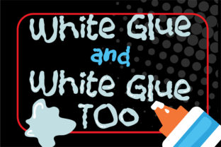White Glue Duo: A Font That Adds Character to Your Digital Brand
